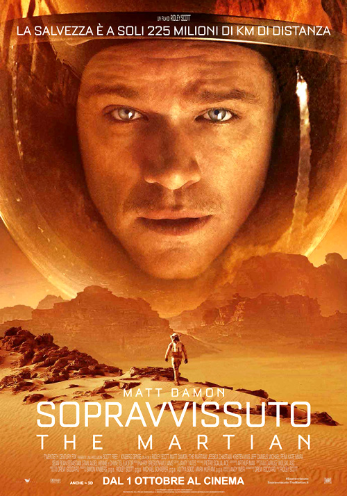 Poster del film Sopravvissuto - The martian