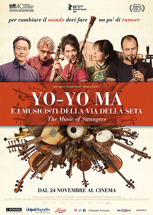 Poster del film Yo-Yo Ma e i musicisti della via della seta - The Music Of Strangers