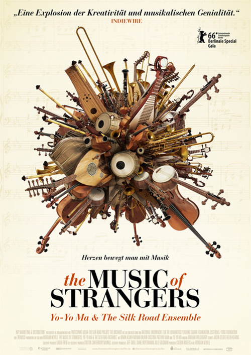 Poster del film Yo-Yo Ma e i musicisti della via della seta - The Music Of Strangers