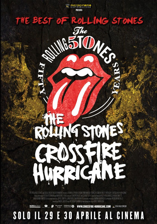 Poster del film The Rolling Stones Crossfire Hurricane