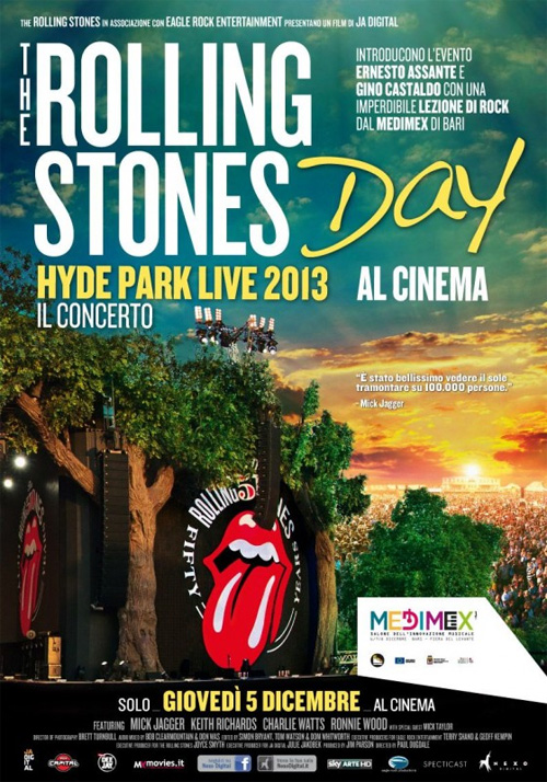 Poster del film The Rolling Stones Day - Hyde Park Live 2013