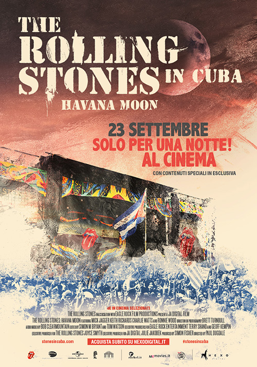 Poster del film The Rolling Stones. Havana Moon in Cuba