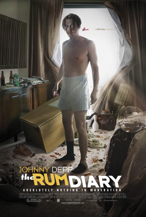 Poster del film The Rum Diary - Cronache di una passione