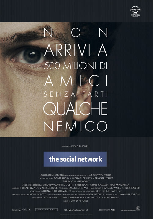 Poster del film The Social Network