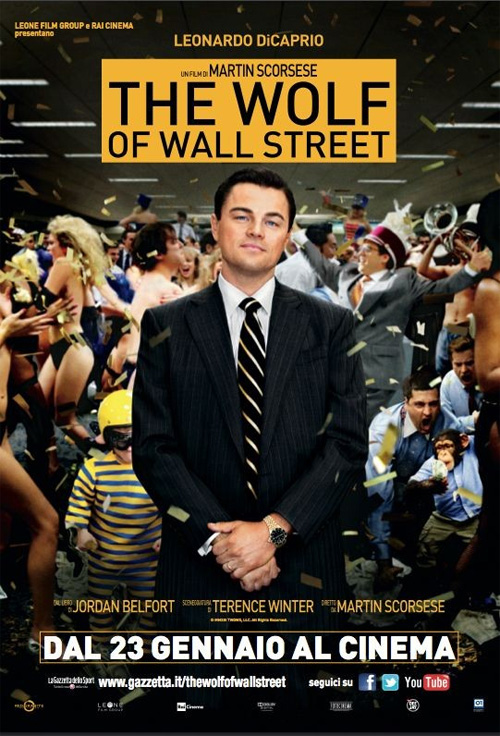 Poster del film The Wolf of Wall Street