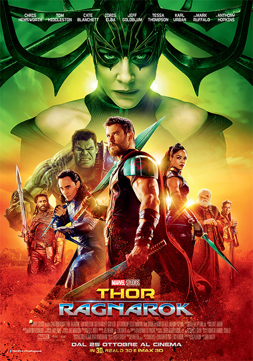 Poster del film Thor: Ragnarok