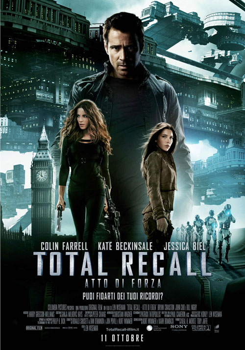 Poster del film Total Recall  Atto di Forza