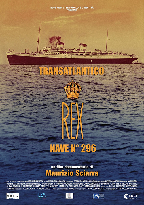 Poster del film Transatlantico Rex Nave 296