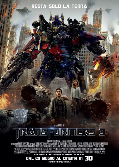 Poster del film Transformers 3