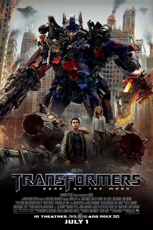 Poster del film Transformers 3