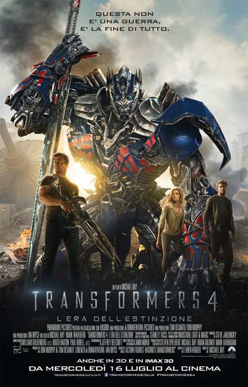 Poster del film Transformers 4 - L'Era dell'Estinzione