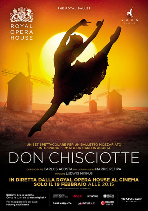 Poster del film The Royal Ballet - Don Chisciotte