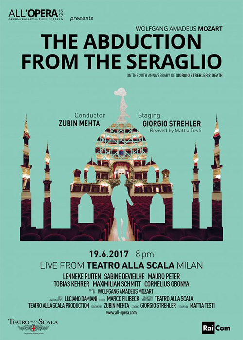 Poster del film Teatro alla Scala di Milano: Il ratto del serraglio