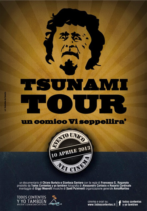 Poster del film Tsunami Tour - Un comico vi seppellir