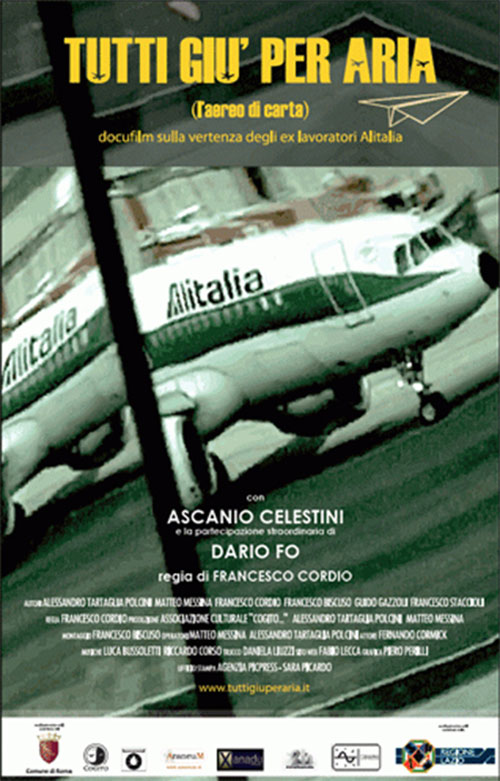 Poster del film Tutti gi per aria