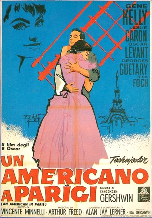 Poster del film Un americano a Parigi