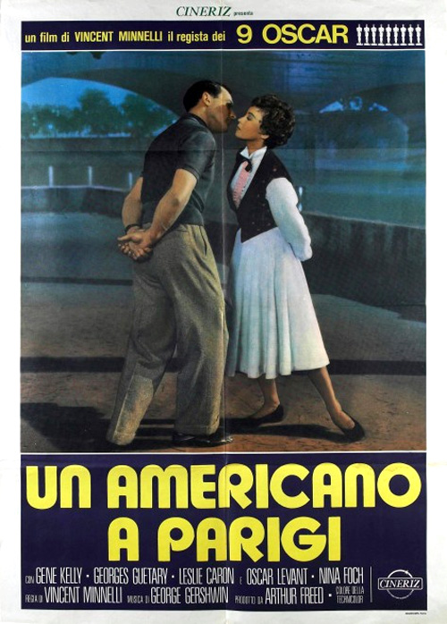 Poster del film Un americano a Parigi