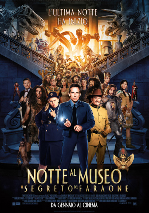 Poster del film Notte al museo 3 - Il segreto del faraone