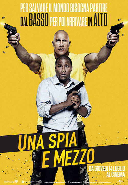 Poster del film Una Spia e Mezzo