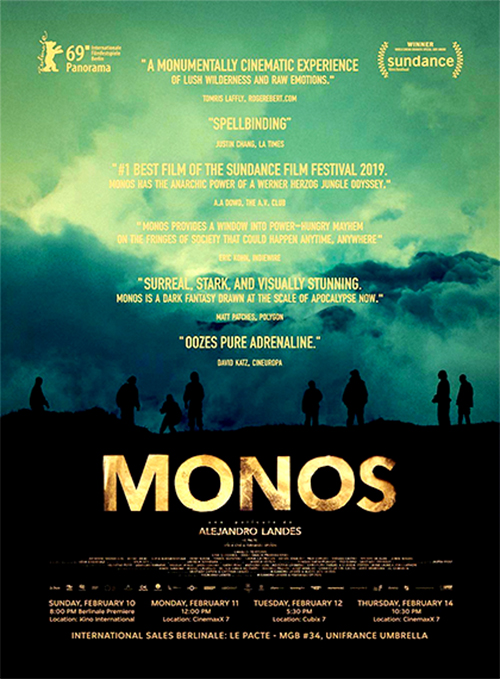 Poster del film Monos - Un gioco da ragazzi