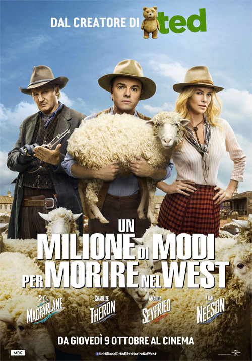 Poster del film Un milione di modi per morire nel west