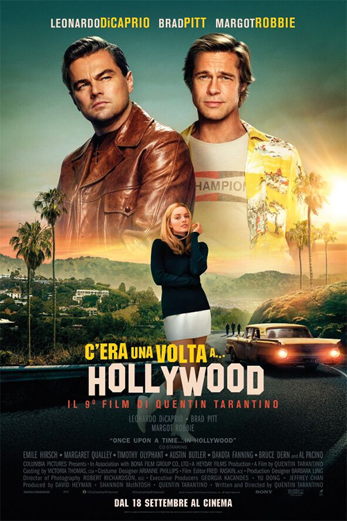 Poster del film C'era una volta...a Hollywood 