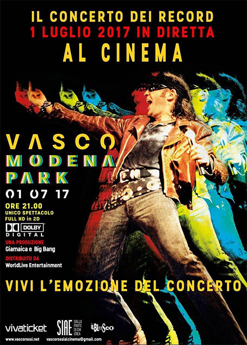 Poster del film Vasco Modena Park 01.07.17 - Live