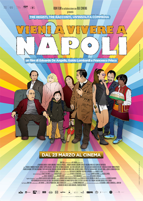 Poster del film Vieni a vivere a Napoli