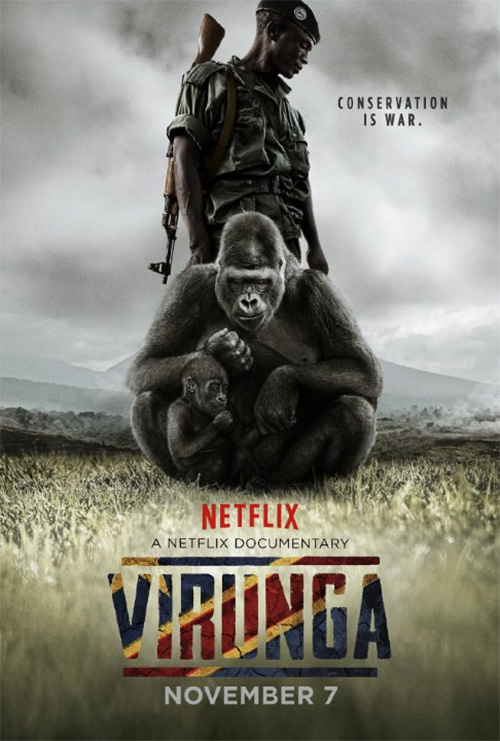 Poster del film Virunga (US)