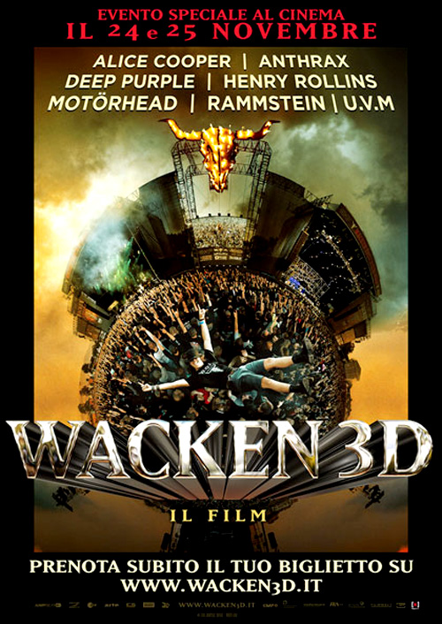 Poster del film Wacken 3D