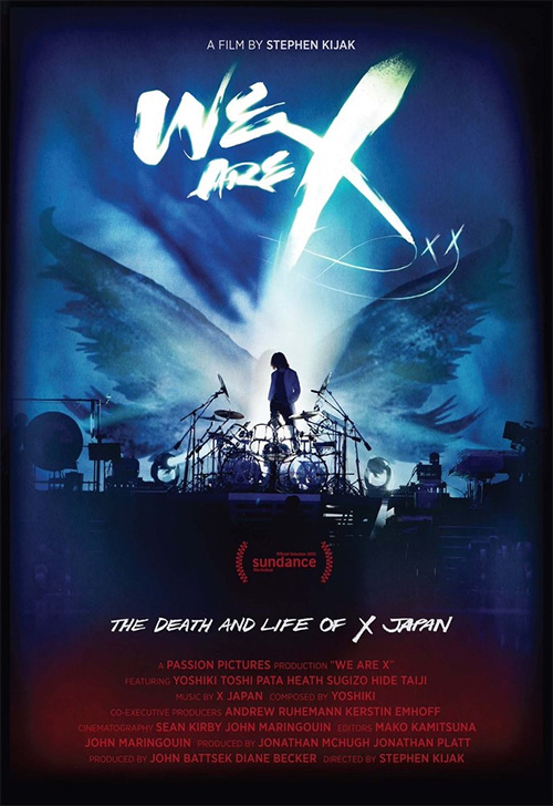 Poster del film We Are X