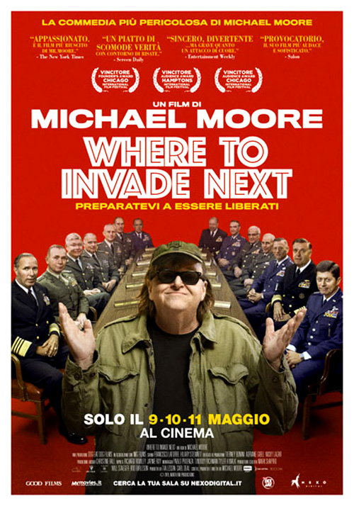 Poster del film Where To Invade Next