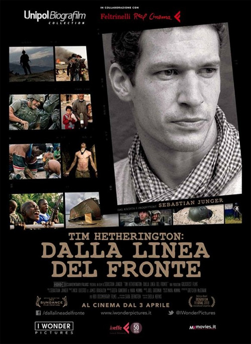 Poster del film Tim Hetherington: Dalla Linea Del Fronte