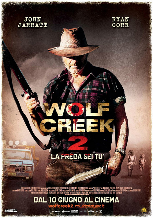 Poster del film Wolf Creek 2 - La preda sei tu