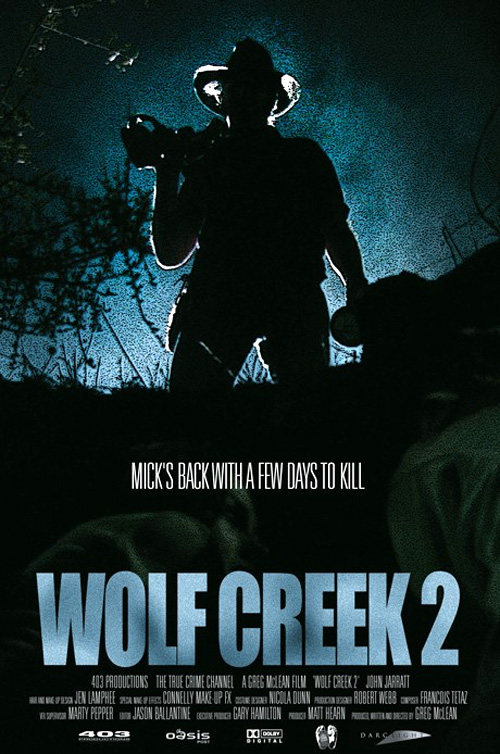 Poster del film Wolf Creek 2 - La preda sei tu